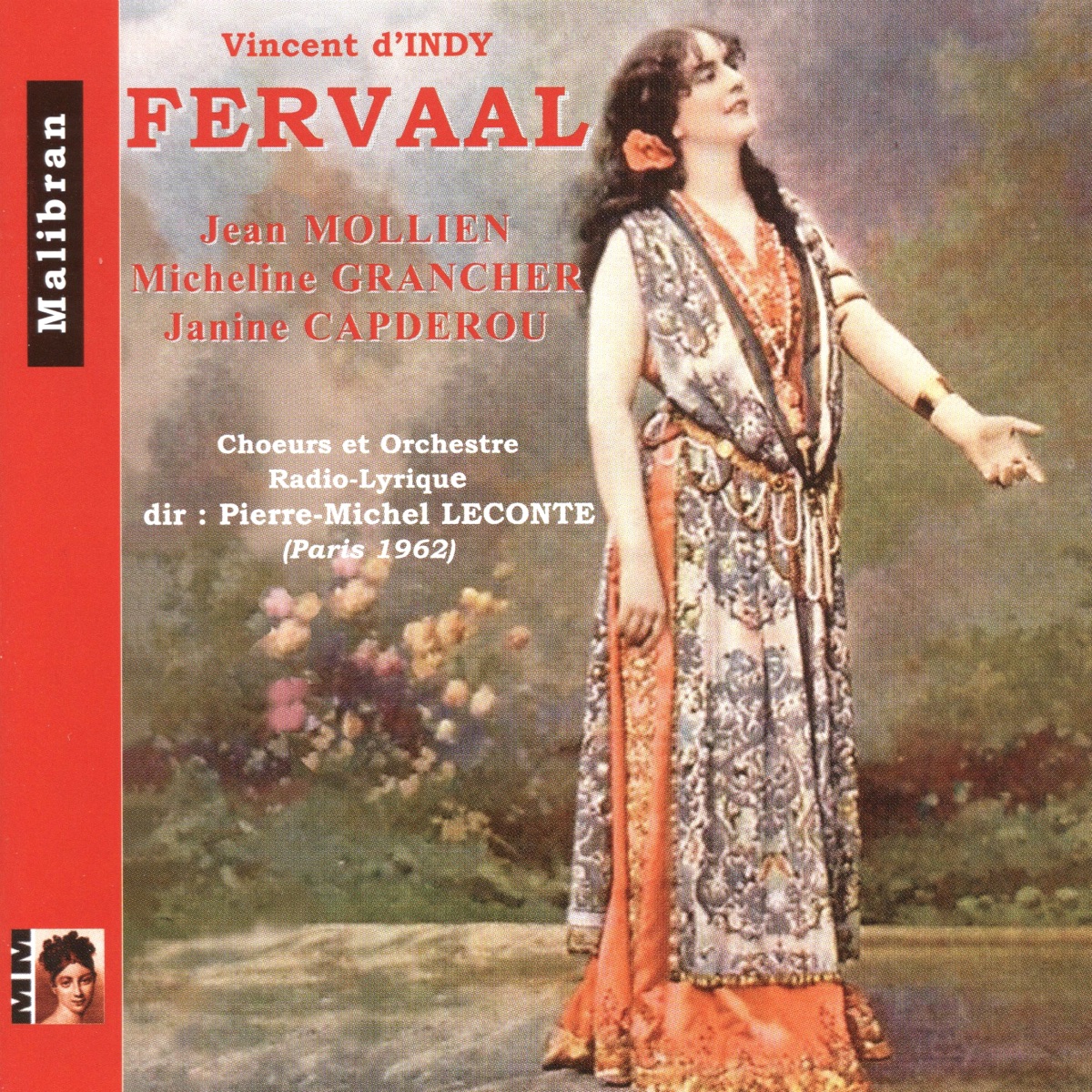 Fervaal (Paris, 1962) by Jean Mollien, Pierre-Michel le Conte & Orchestre Radio-lyrique album cover