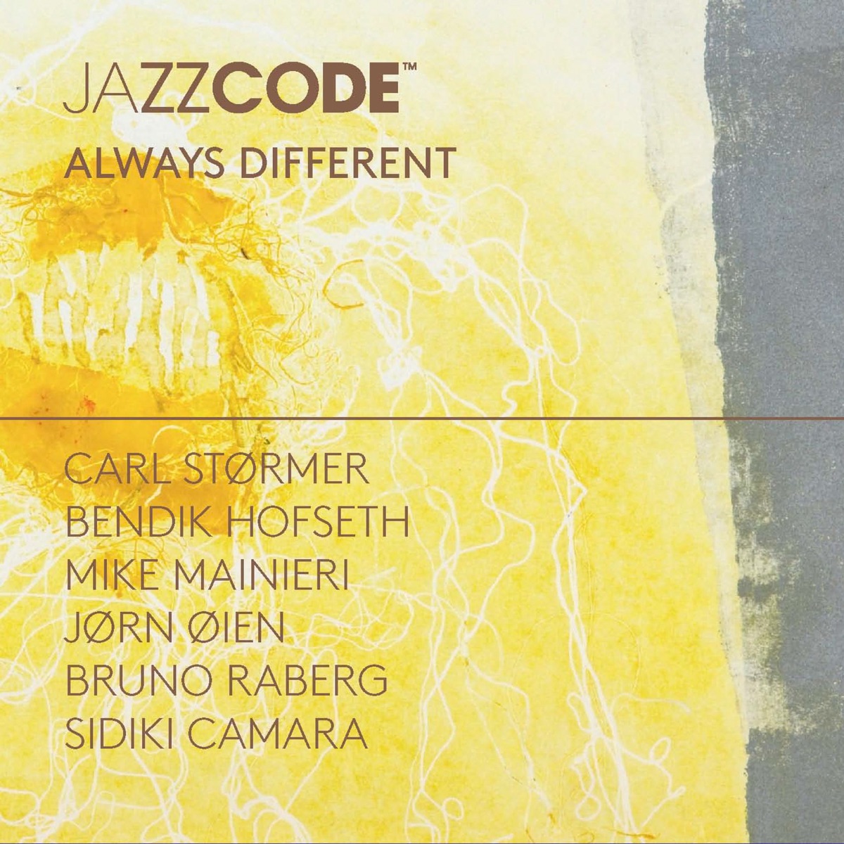 Always Different (feat. Bendik Hofseth & Jørn Øien) by Jazzcode album cover