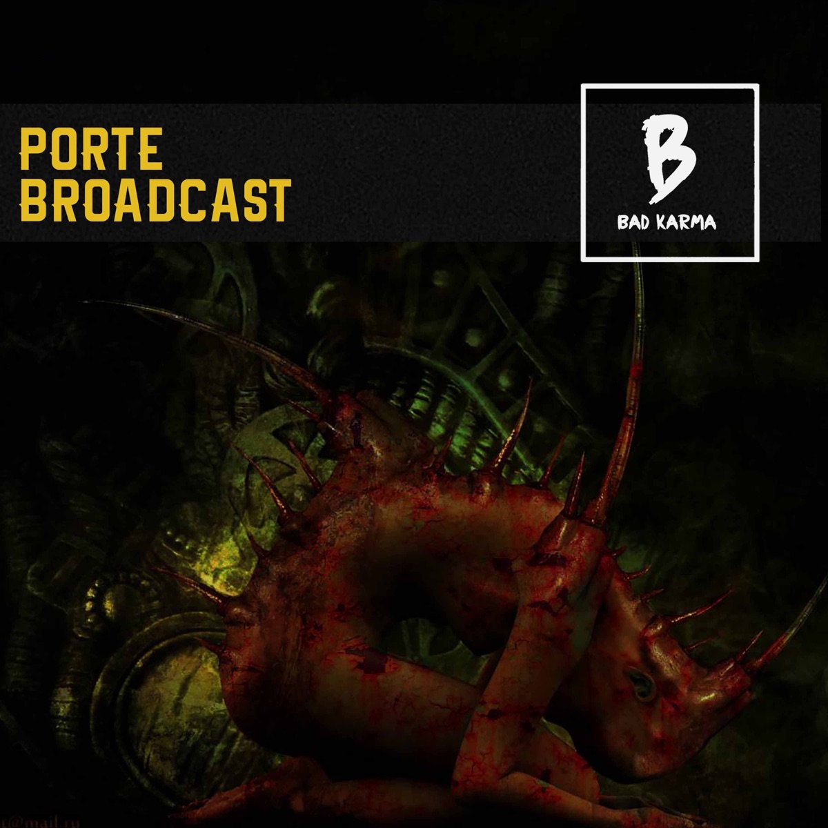 Broadcast - Single by Porte album cover