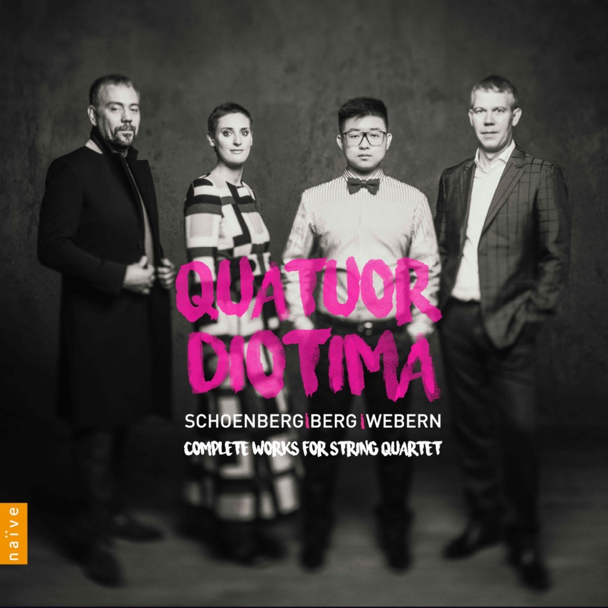Schoenberg, Berg, Webern: Complete Works for String Quartet by Quatuor Diotima album cover