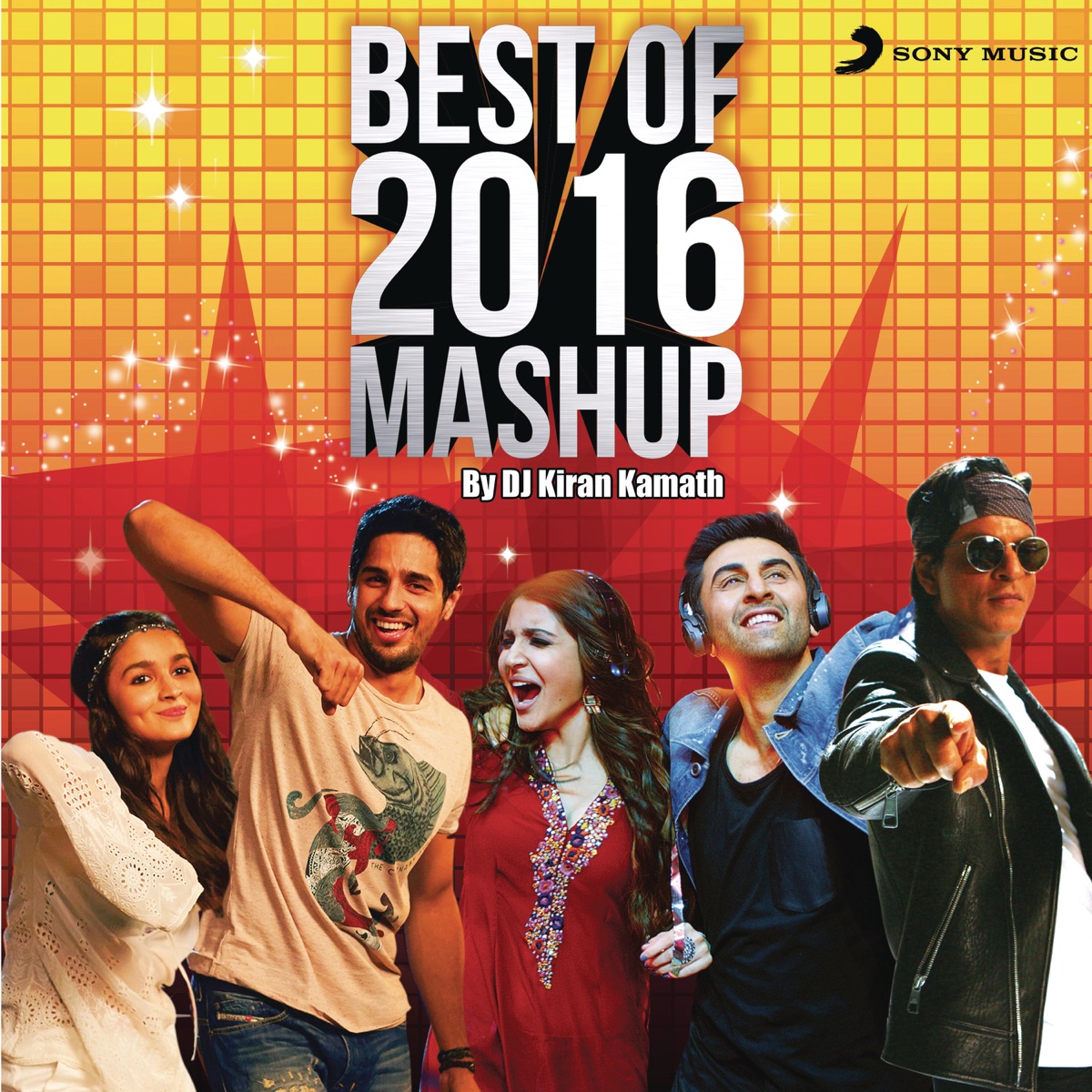 Best of 2016 Mashup (By DJ Kiran Kamath) - Single by Pritam, Badshah, Amaal Mallik, Tanishk Bagchi, Nucleya, Benny Dayal & DJ Kiran Kamath album cover