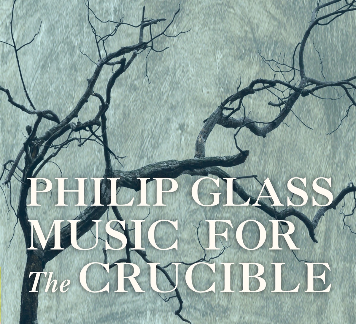 Philip Glass: Music for The Crucible by Miranda Cuckson & Jeffrey Zeigler album cover