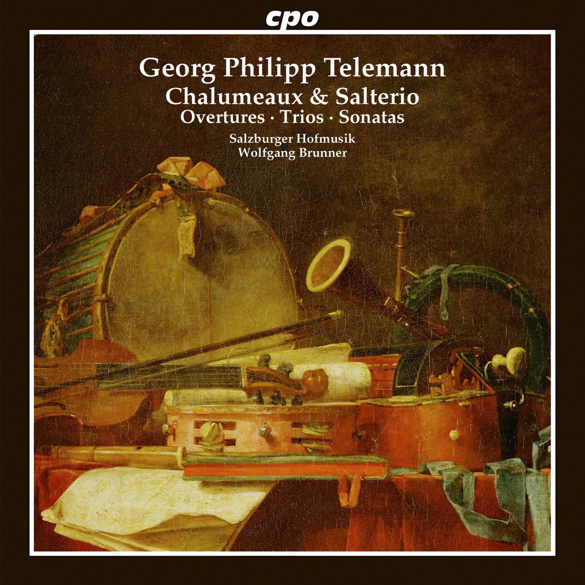 Telemann: Chalumeaux & Salterio by Salzburger Hofmusik & Wolfgang Brunner album cover