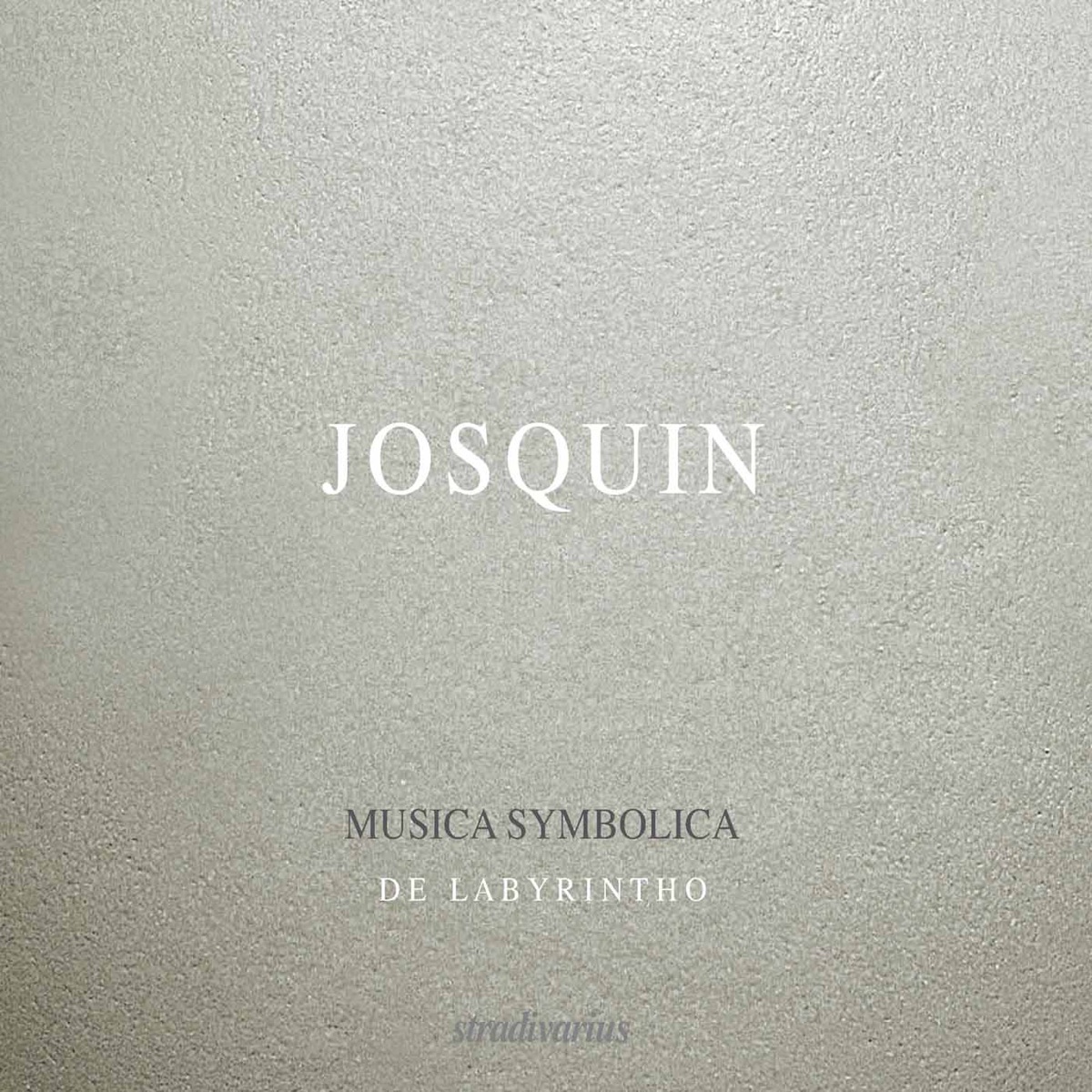 Josquin: Musica symbolica by De Labyrintho & Walter Testolin album cover