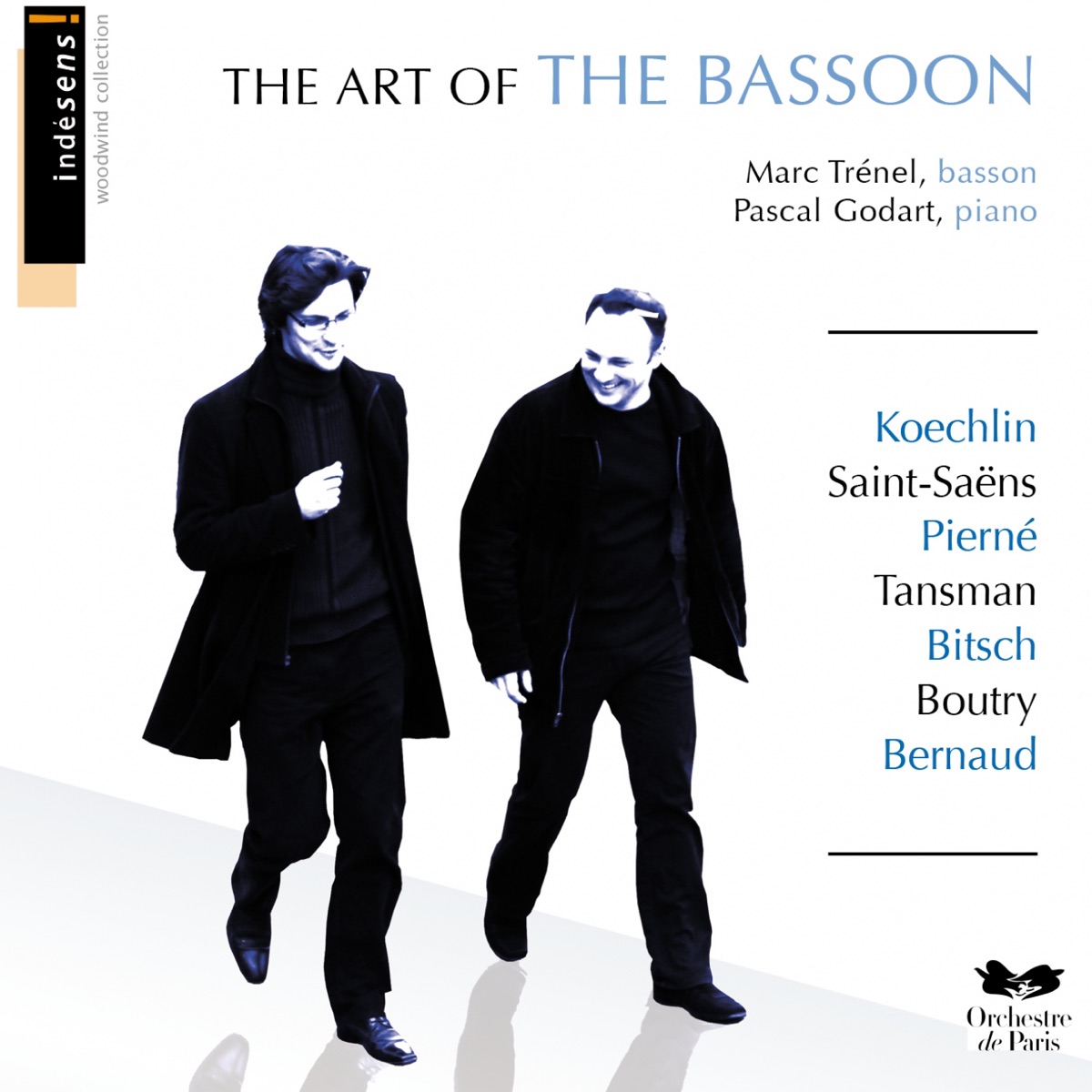 French Music for Bassoon and Piano by Marc Trenel & Pascal Godart album cover