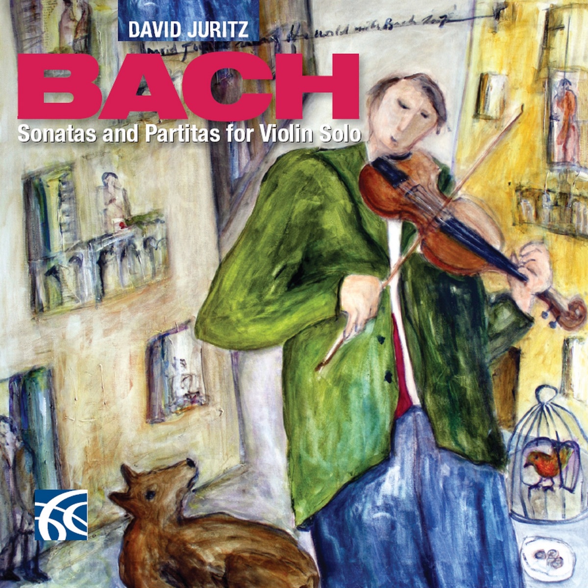 Bach: Sonatas & Partitas for Solo Violin by David Juritz album cover