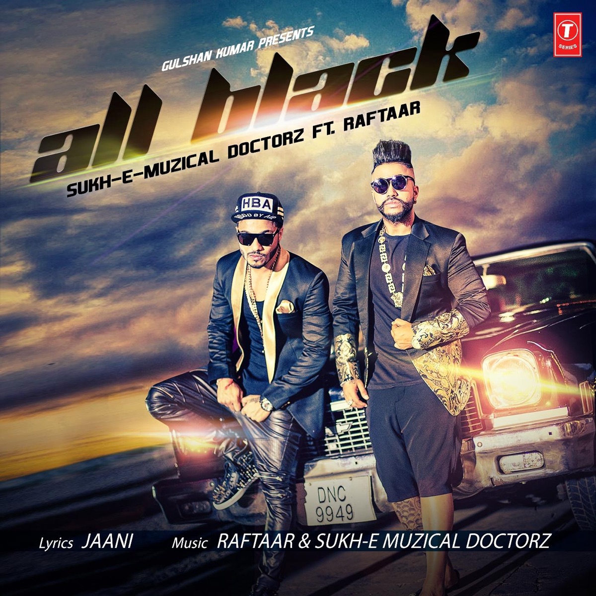 All Black - Single by Raftaar & Sukh-E Muzical Doctorz album cover
