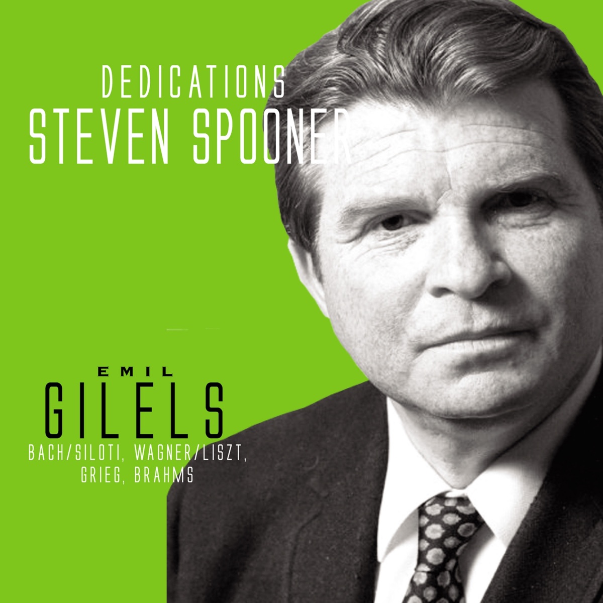 Emil Gilels by Steven Spooner album cover