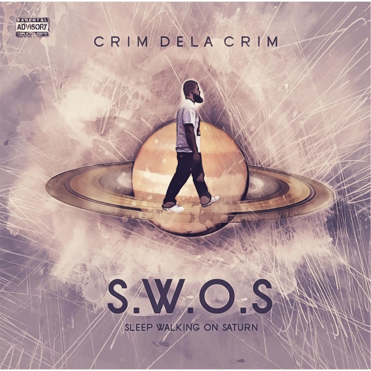 Sleep Walking on Saturn by Crim Dela Crim album cover
