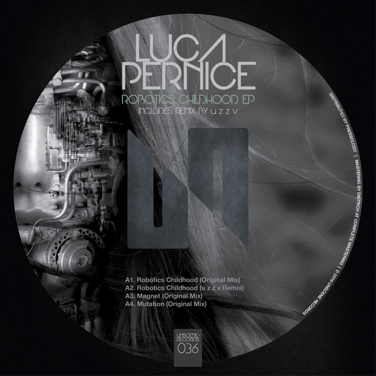 Robotics Childhood EP by Luca Pernice album cover