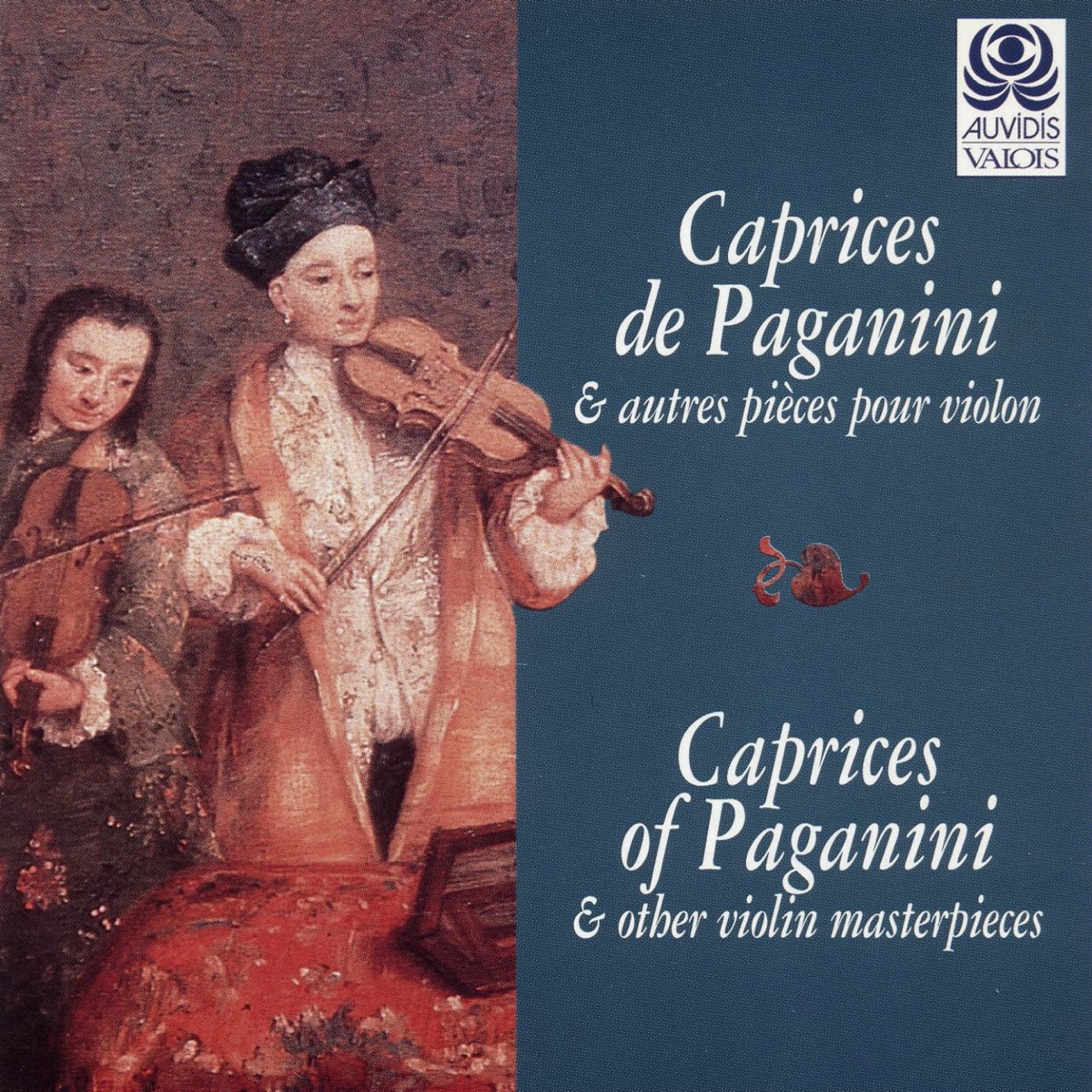 Caprices de Paganini et autres pièces pour violon by Régis Pasquier, Evgueni Bushkov & Marcelle Dedieu-Vidal album cover
