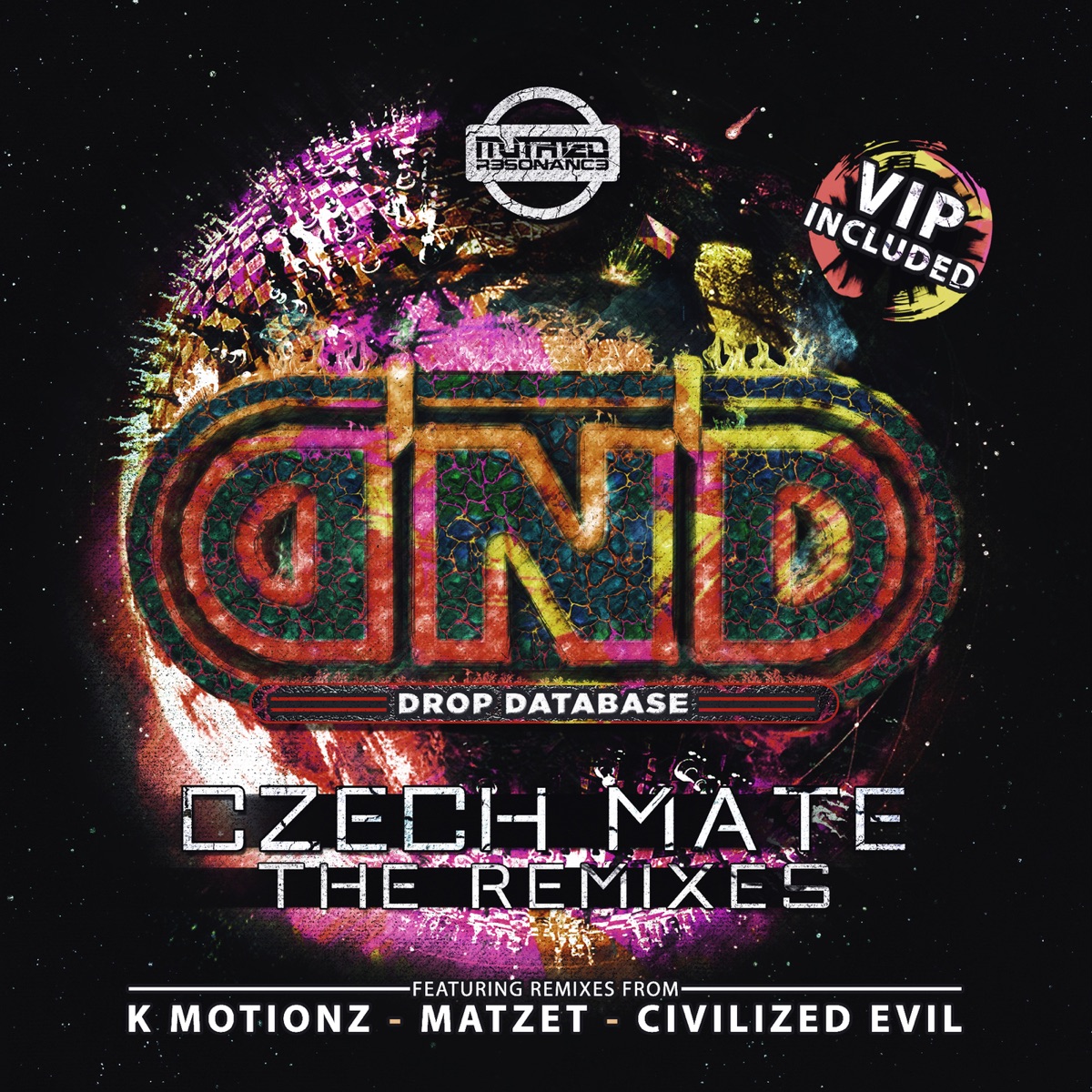 Czech Mate - The Remixes - EP by DND & Drop Database album cover