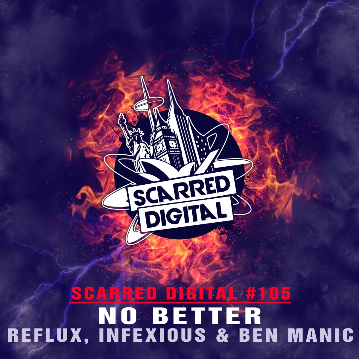 No Better - Single by Reflux, Infexious & Ben Manic album cover