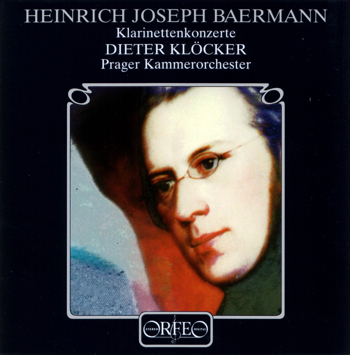 Baermann: Clarinet Concertinos by Milan Lajcik, Prager Kammerorchester & Dieter Klöcker album cover