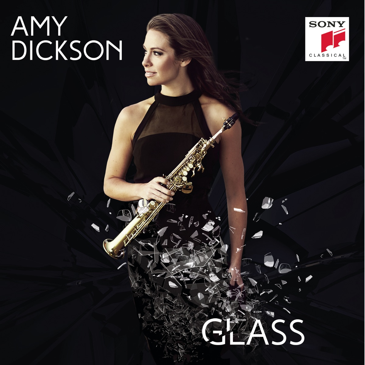Glass by Amy Dickson album cover