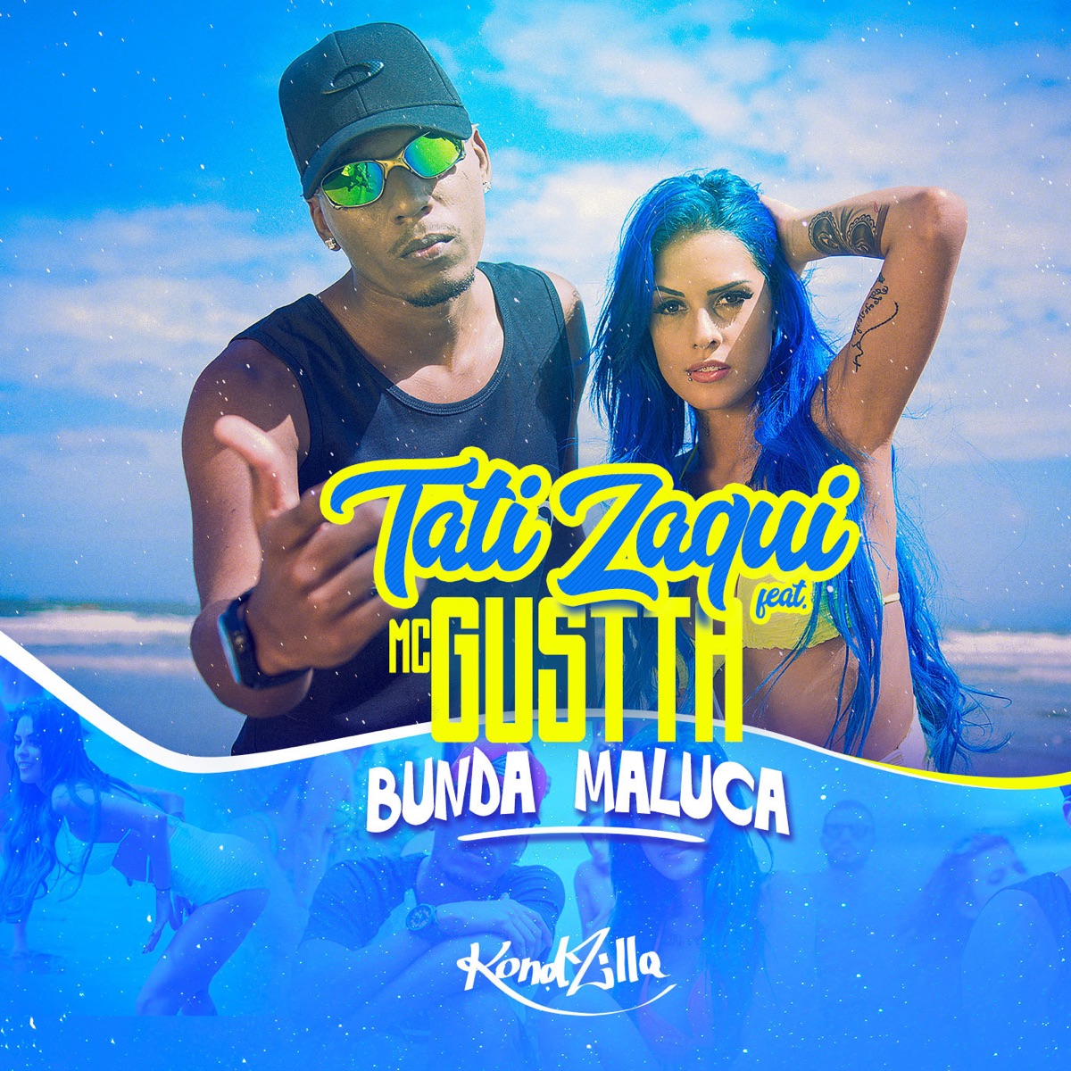Bunda Maluca (feat. Tati Zaqui) - Single by MC Gustta album cover