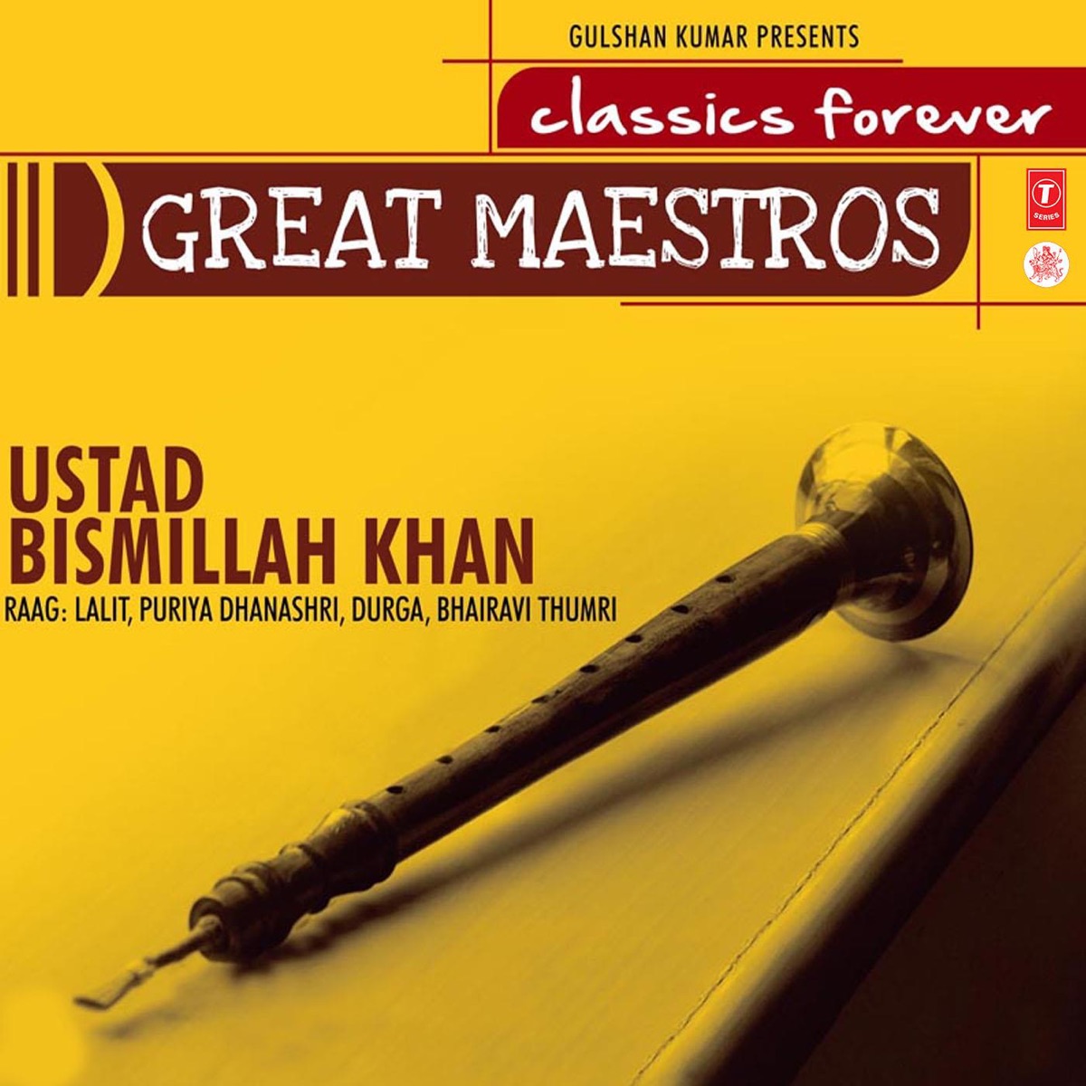 Great Maestros-Ustad Bismillah Khan-Shehnai by Ustad Bismillah Khan album cover