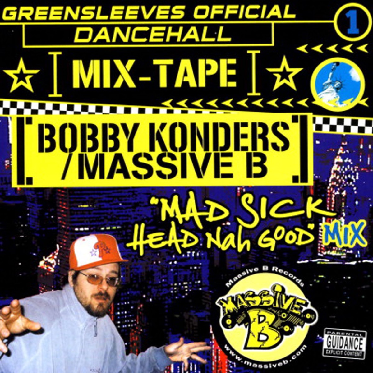 Greensleeves Official Dancehall Mixtape, Vol. 1 by Bobby Konders & Massive B album cover