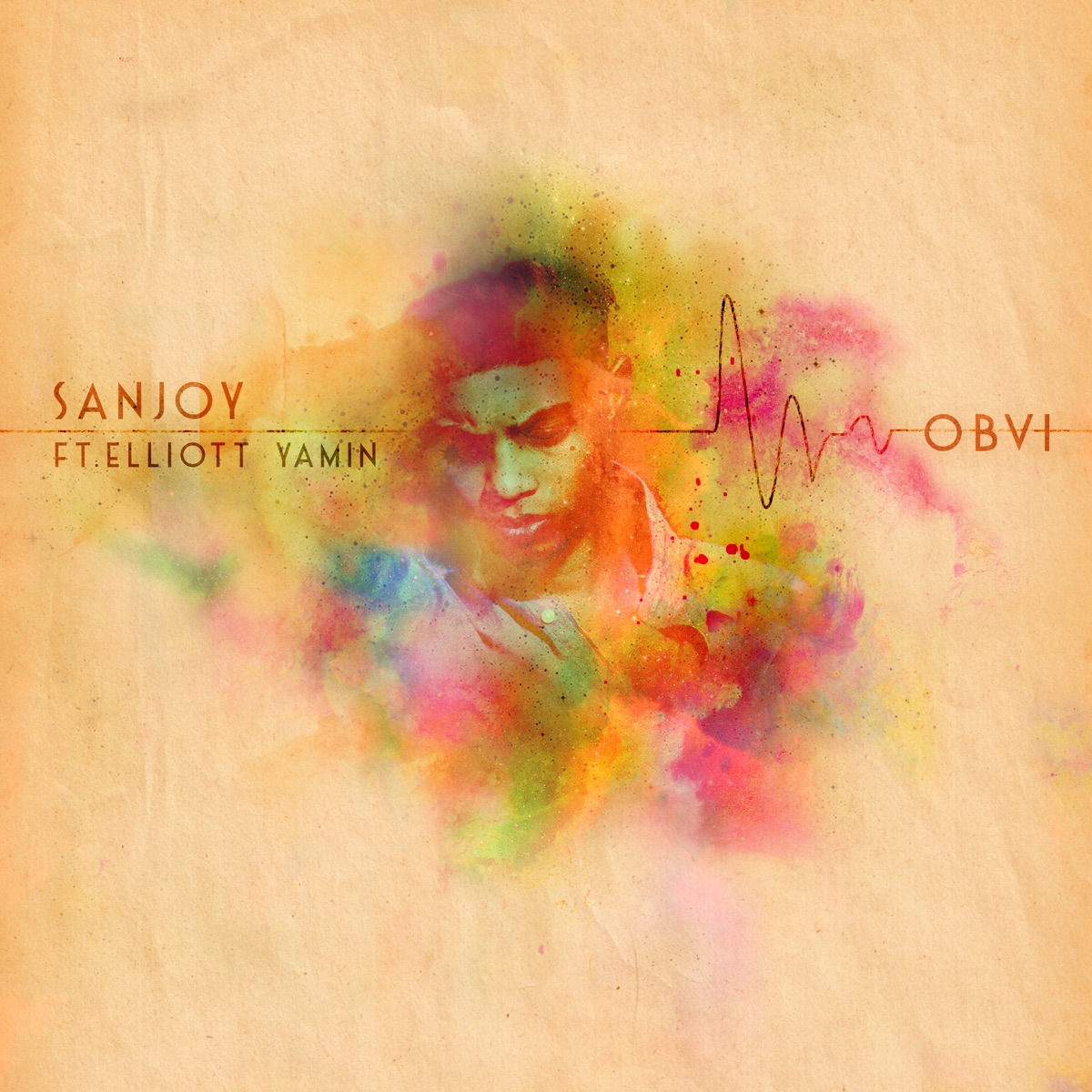 Obvi (feat. Elliott Yamin) - Single by Sanjoy album cover